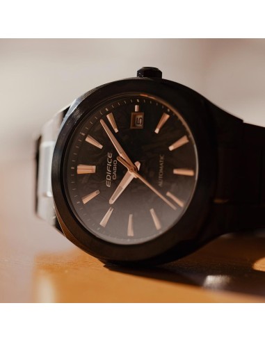 Mechanical Watch with Forged Carbon Dial and Sapphire Crystal