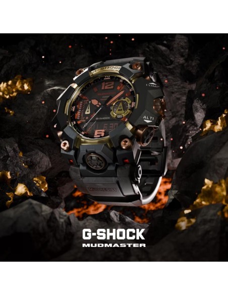 B1000MG Magma Gold | Reloj resistente con Triple Sensor y Tough Solar