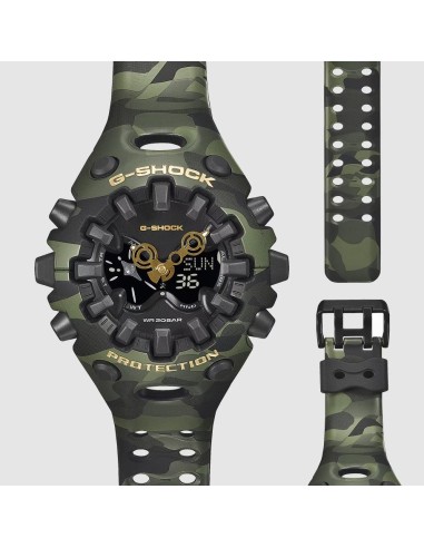 G-SHOCK GA-V01CMG-3A Gold Camouflage | G-SHOCK Watch