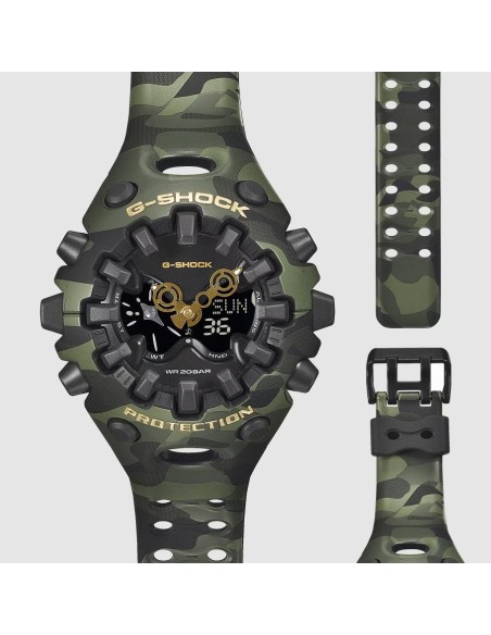 G-SHOCK GA-V01CMG-3A Gold Camouflage | G-SHOCK Watch