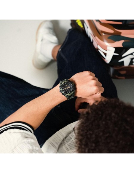 G-SHOCK GA-V01CMG-3A Gold Camouflage | G-SHOCK Watch
