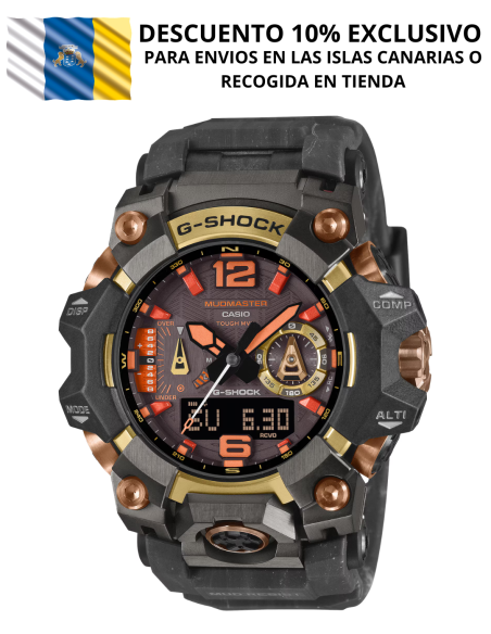 B1000MG Magma Gold | Reloj resistente con Triple Sensor y Tough Solar
