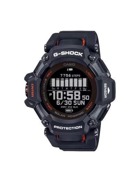 G-SHOCK GBD-H2000 | Reloj Multideporte con GPS, Pulsómetro y Carga Solar