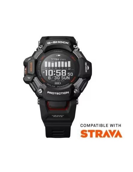 G-SHOCK GBD-H2000 | Reloj Multideporte con GPS, Pulsómetro y Carga Solar