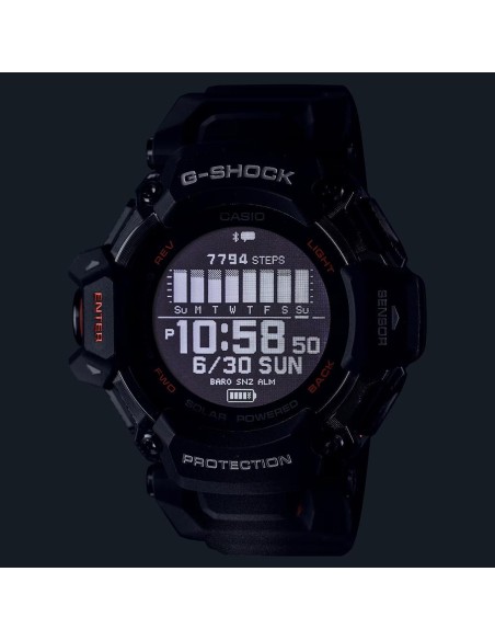 G-SHOCK GBD-H2000 | Reloj Multideporte con GPS, Pulsómetro y Carga Solar