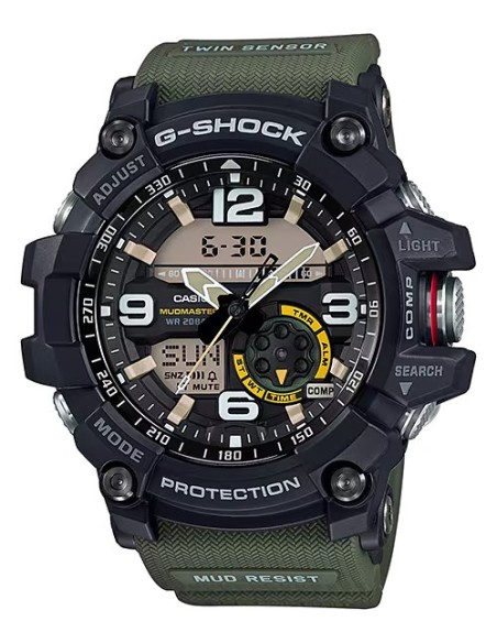 G-SHOCK Mudmaster con Brújula y Termómetro