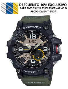 G-SHOCK Mudmaster con Brújula y Termómetro