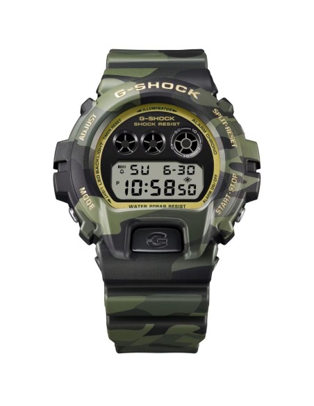 G-SHOCK DW-6900CMG-3 Bold Camo Dorado | Reloj G-SHOCK