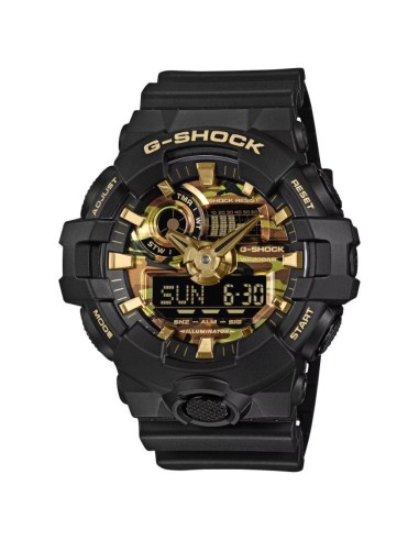 G-SHOCK GA-700CF-1A Bold Camo | Reloj Camuflaje Dorado