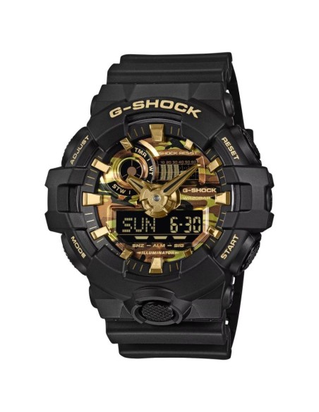 G-SHOCK GA-700CF-1A Bold Camo | Reloj Camuflaje Dorado