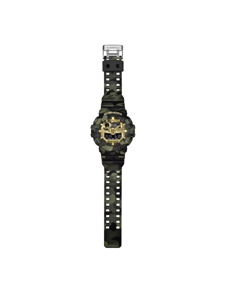 G-SHOCK GA-700CMG-3AER Bold Camo | Reloj Camuflaje Dorado